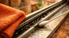 Come pulire i binari delle finestre con l’alcol in 5 minuti