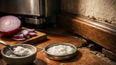 Cipolla e bicarbonato contro le blatte: funziona davvero o è solo un mito