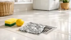 Perché mettere la carta alluminio sulla griglia di scarico può ridurre gli odori in bagno