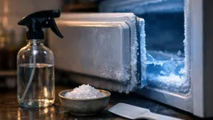 Come sbrinare il congelatore con sale e aceto: metodo rapido e sicuro