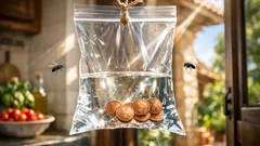 Sacchetti d’acqua contro le mosche: funziona davvero il rimedio della nonna?