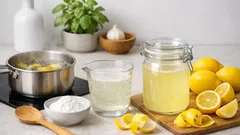 Detergente multiuso fai da te con bucce di limone e bicarbonato: ricetta e usi migliori