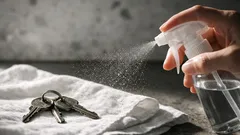 Perché spruzzare aceto bianco sulle chiavi: a cosa serve davvero e quando evitarlo