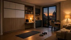 Letto a scomparsa nel 2025: la soluzione salvaspazio che trasforma il monolocale