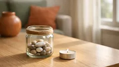 Come trasformare un barattolo di olive in un portacandela chic in 5 minuti