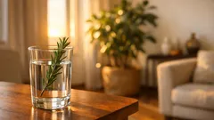 Feng Shui: dove mettere il bicchiere d’acqua con rosmarino per attirare prosperità